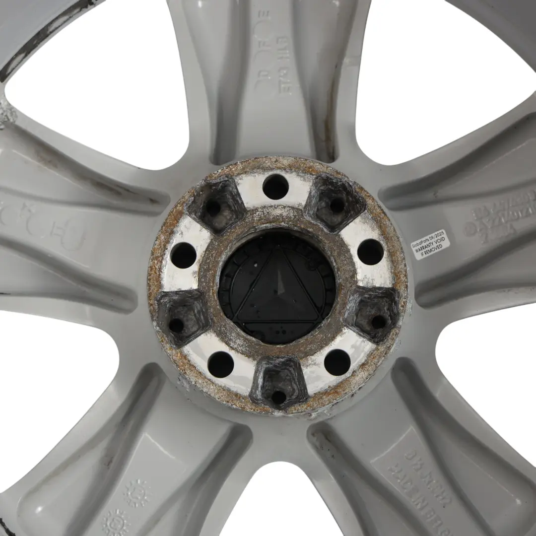 Mercedes W221 Silver Wheel Alloy Rim 18" 8,5J ET:43 5-Spoke - SKU A2214012102-1 - Part number A2214012102