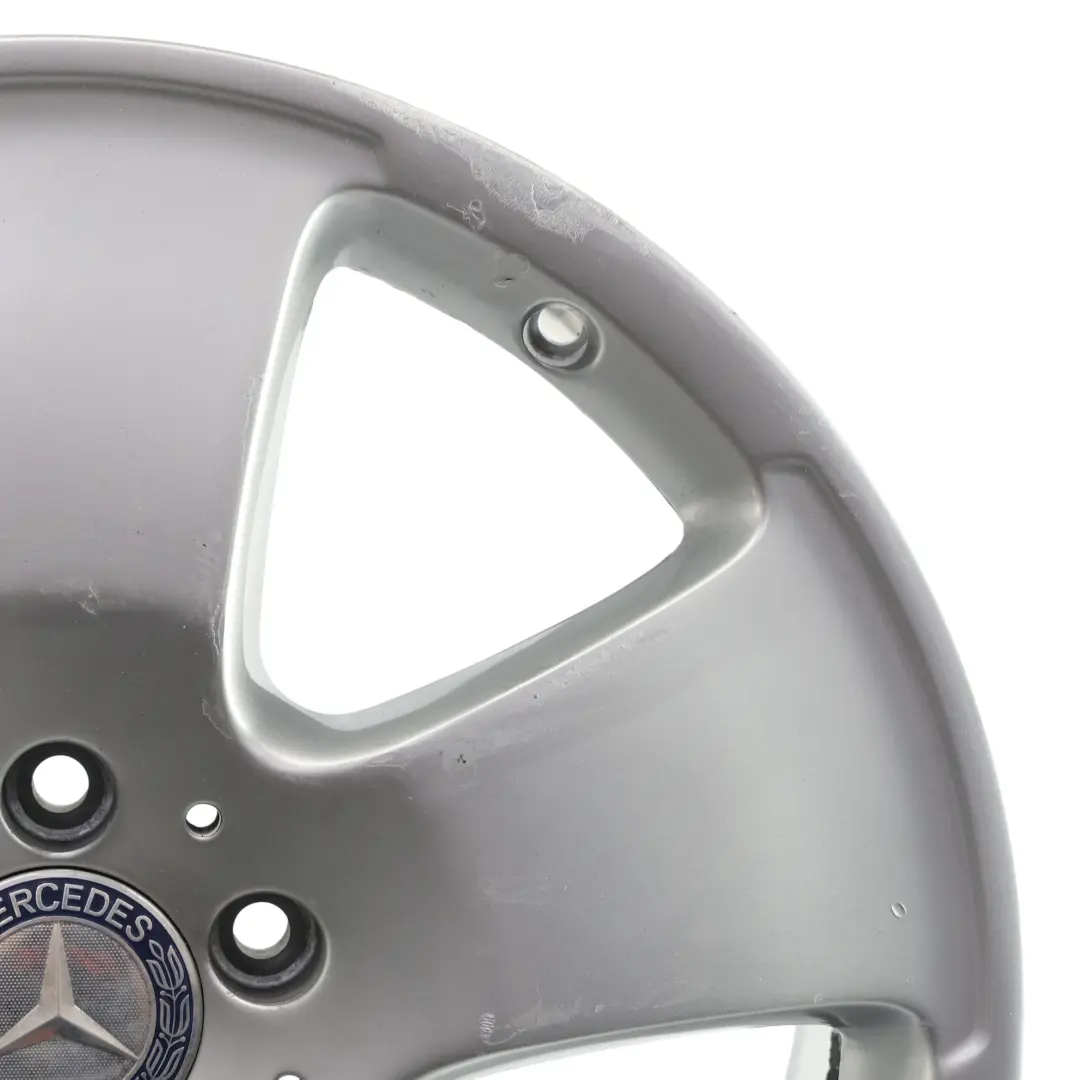 Mercedes W221 Silver Wheel Alloy Rim 18" 8,5J ET:43 5-Spoke - SKU A2214012102-1 - Part number A2214012102