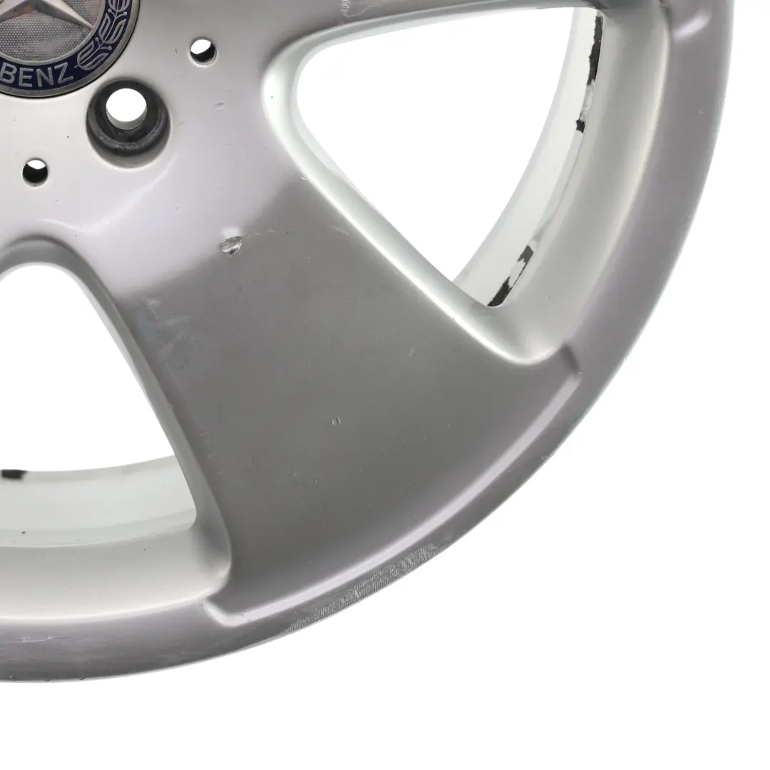 Mercedes W221 Llanta De Aleación Plateada De 18" 8,5J ET:43 5 Radios - SKU A2214012102-1 - Número de pieza A2214012102