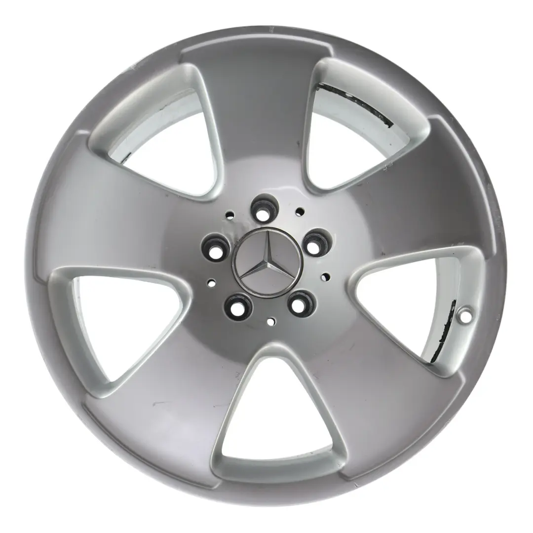 Alloy Rim 18" 8,5J ET:43 5-Spoke to Mercedes W221 Silver Wheel with Part number A2214012102 Mercedes W221 Silver Wheel Alloy Rim 18" 8,5J ET:43 5-Spoke - SKU A2214012102-3 - Part number A2214012102