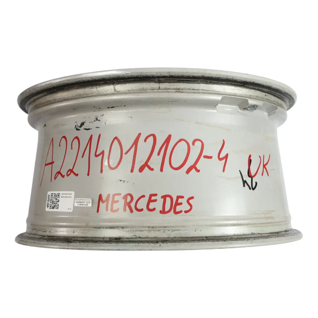 Mercedes W221 Silver Wheel Alloy Rim 18" 8,5J ET:43 5-Spoke - SKU A2214012102-4 - Part number A2214012102