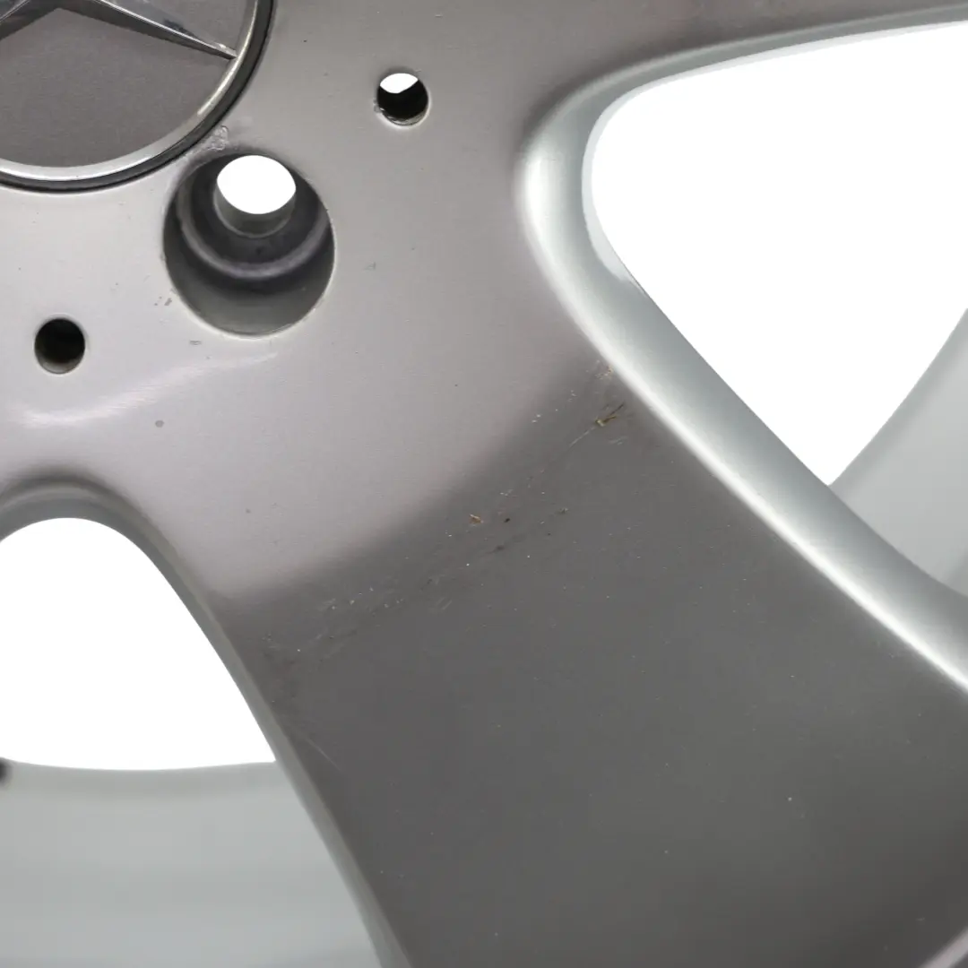 Mercedes W221 Silver Wheel Alloy Rim 18" 8,5J ET:43 5-Spoke - SKU A2214012102-4 - Part number A2214012102