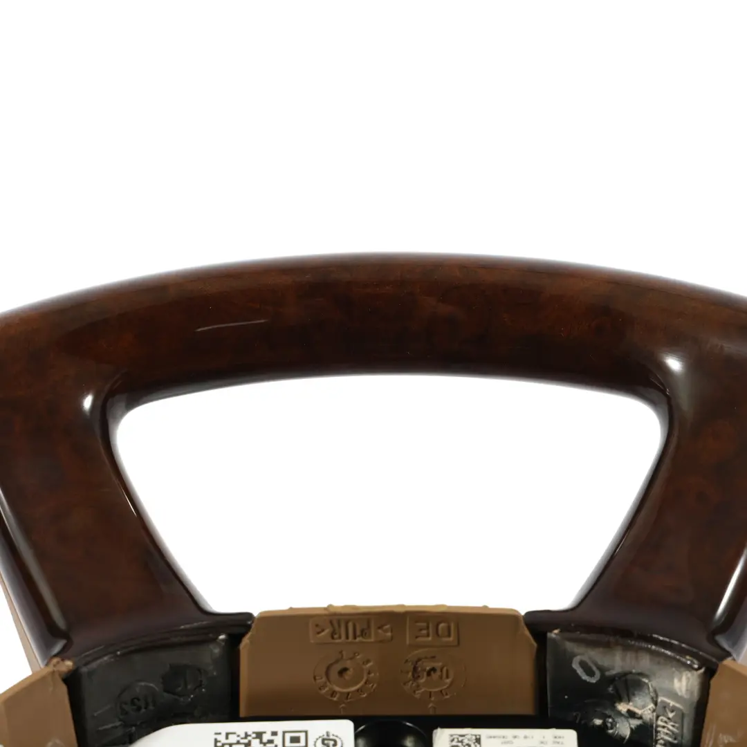 Mercedes CL C216 W221 Volante In Pelle Beige Legno Radica - SKU A2214600403 - Numero di parte A2214600403