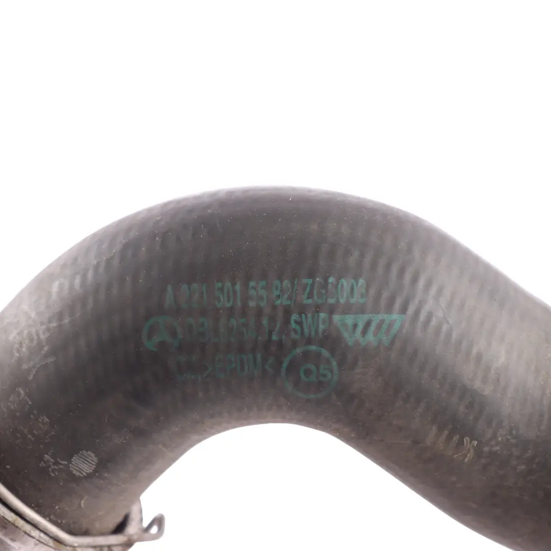 Water Coolant Cooling Pipe Hose M273 to Mercedes C216 W221 with Part number A2215015582 Mercedes C216 W221 Water Coolant Cooling Pipe Hose M273 - SKU A2215015582 - Part number A2215015582