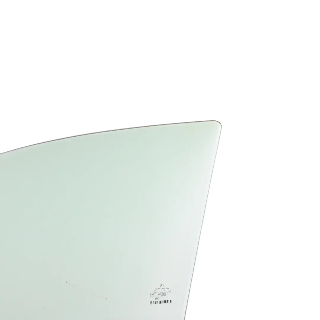 Front Door Side Window Glass Left N/S AS2 to Mercedes W221 with Part number A2217201518 Mercedes W221 Front Door Side Window Glass Left N/S AS2 - SKU A2217201518 - Part number A2217201518
