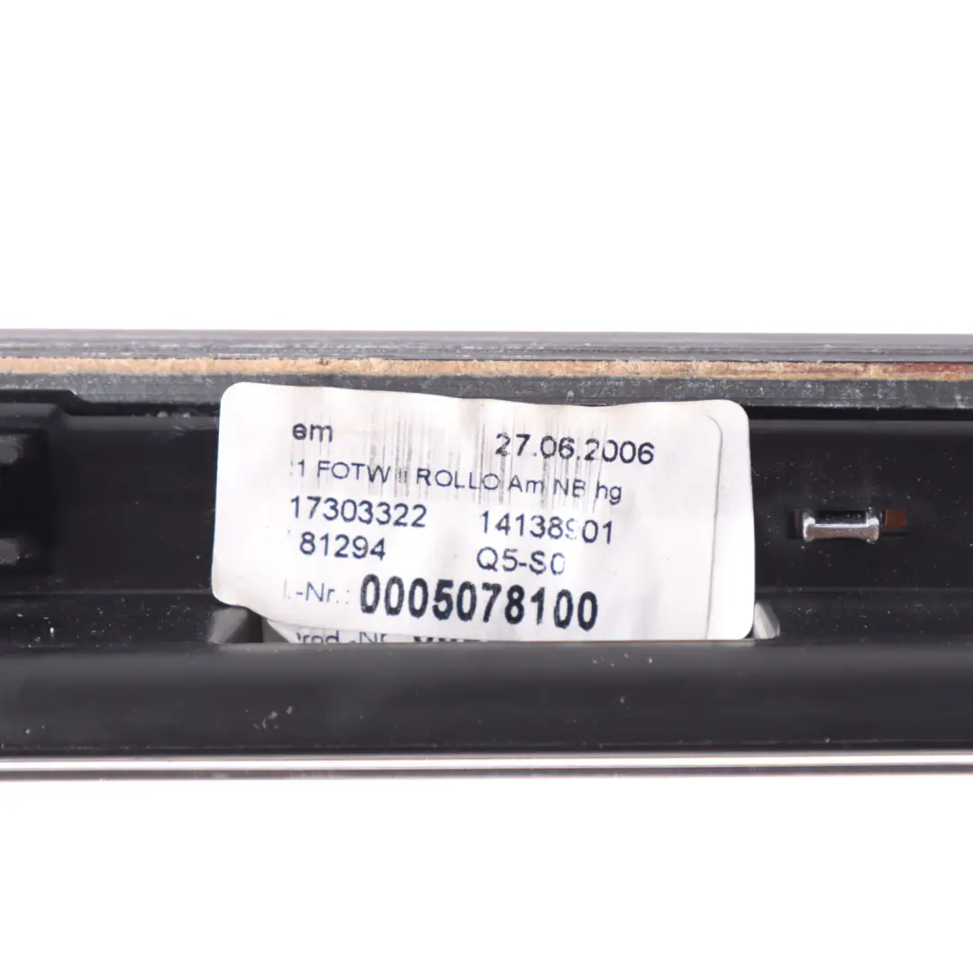 Mercedes W221 Door Card Trim Strip Rear Left N/S Walnut Wood - SKU A2217303322 - Part number A2217303322