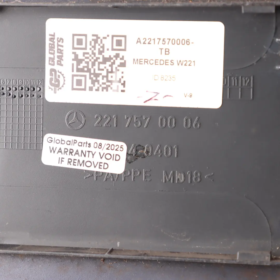 Filler Flap Tank Cap Tanzanite Blue Metallic-359 to Mercedes W221 Fuel with Part number A2217570006 Mercedes W221 Fuel Filler Flap Tank Cap Tanzanite Blue Metallic-359 - SKU A2217570006-TB - Part number A2217570006