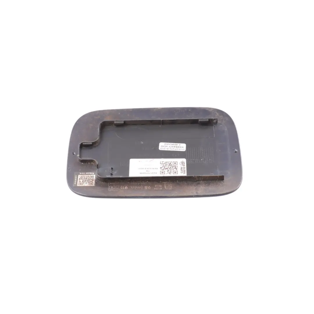 Filler Flap Tank Cap Tanzanite Blue Metallic-359 to Mercedes W221 Fuel with Part number A2217570006 Mercedes W221 Fuel Filler Flap Tank Cap Tanzanite Blue Metallic-359 - SKU A2217570006-TB - Part number A2217570006