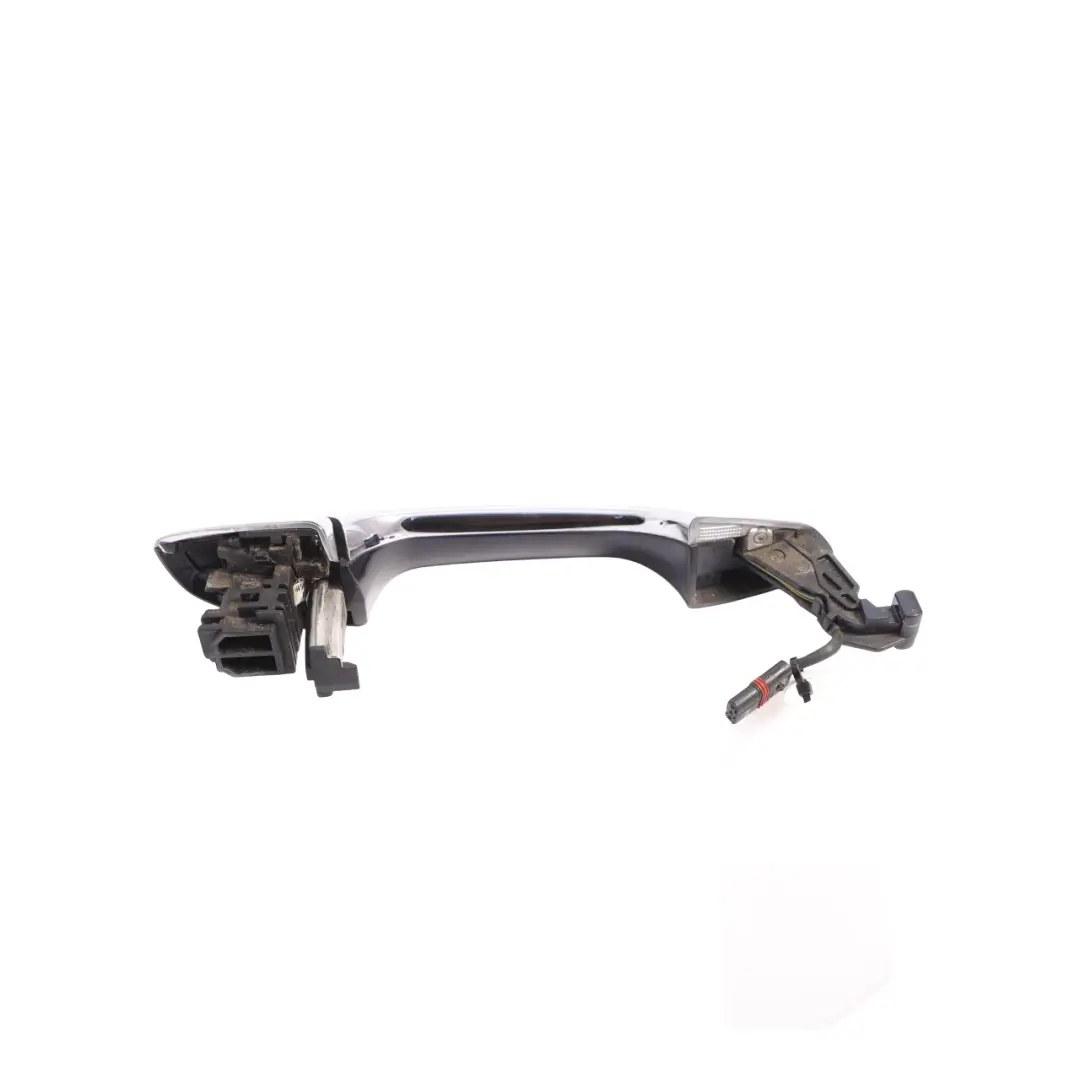 Mercedes W221 Front Outer Door Handle Left N/S Keyless Tanzanite Blue - 359 - SKU A2217600570-TB - Part number A2217600570