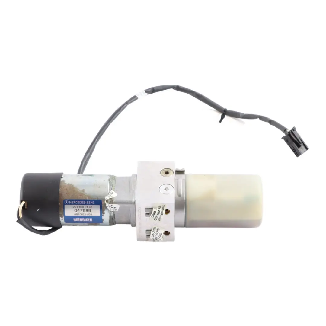 Bootlid Trunk Tailgate Lid Open Hydraulic Pump Motor 2218000148 to Mercedes W221 with Part number A2218000148 Mercedes W221 Bootlid Trunk Tailgate Lid Open Hydraulic Pump Motor 2218000148 - SKU A2218000148 - Part number A2218000148