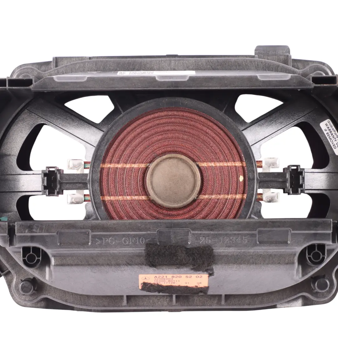 Parcel Shelf Speaker Rear Trunk Panel Subwoofer to Mercedes W221 with Part number A2218205202 Mercedes W221 Parcel Shelf Speaker Rear Trunk Panel Subwoofer - SKU A2218205202-1 - Part number A2218205202