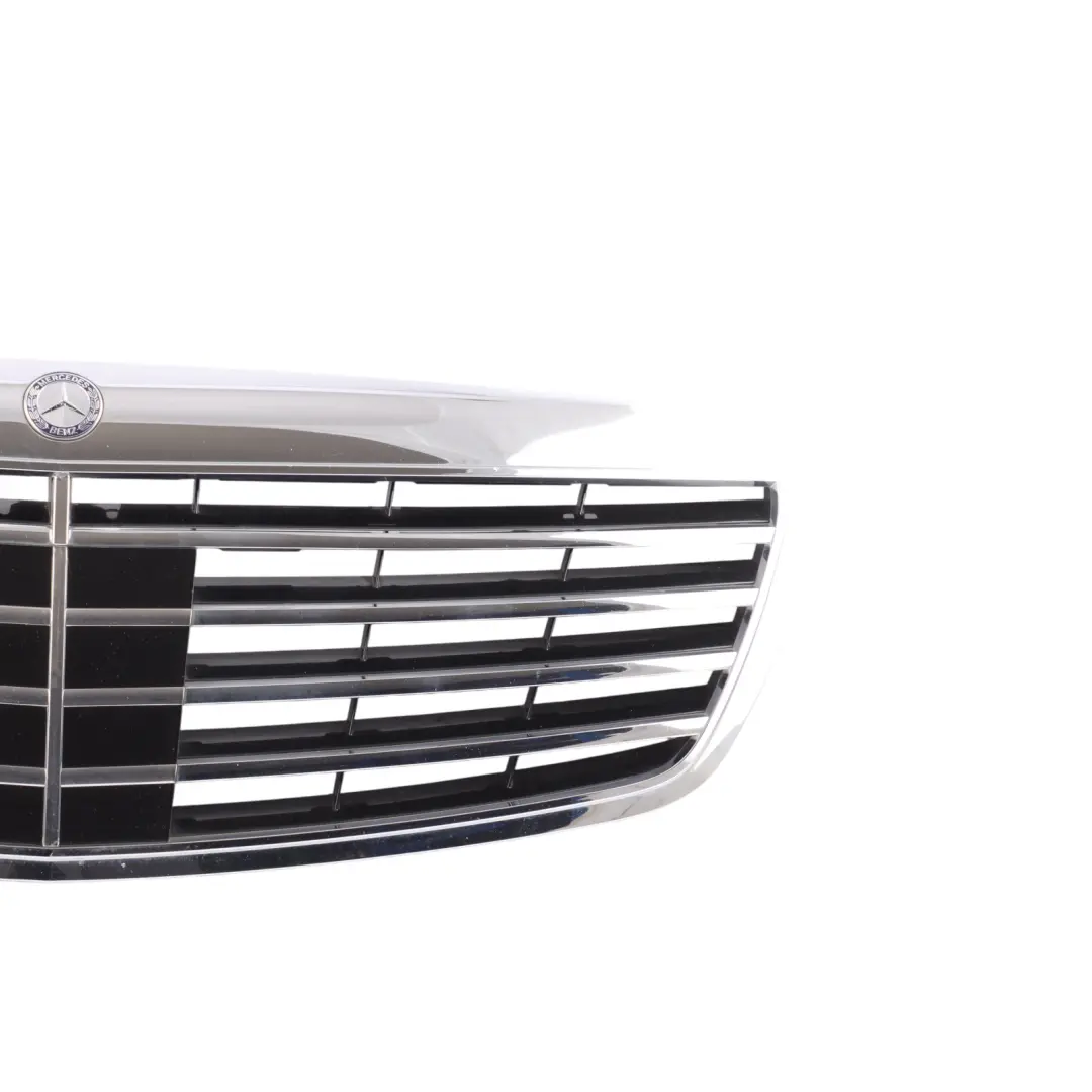Front Hood Bonnet Radiator Grille Beam Silver Chrome to Mercedes W221 with Part number A2218800283 Mercedes W221 Front Hood Bonnet Radiator Grille Beam Silver Chrome - SKU A2218800283 - Part number A2218800283