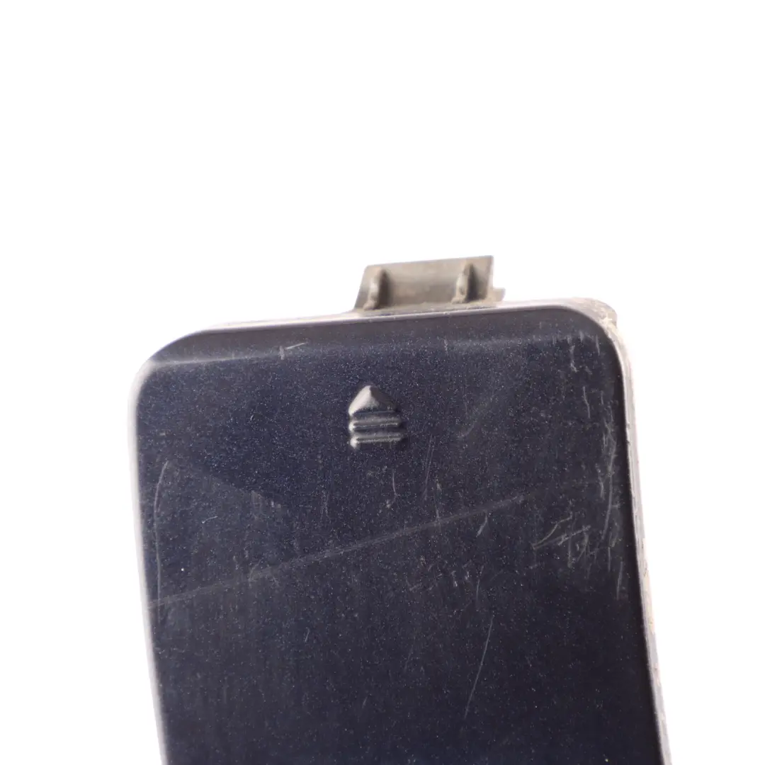 Front Bumper Tow Eye Hook Cover Cap Tanzanite Blue Metallic - 359 to Mercedes W221 with Part number A2218850223 Mercedes W221 Front Bumper Tow Eye Hook Cover Cap Tanzanite Blue Metallic - 359 - SKU A2218850223-TB - Part number A2218850223