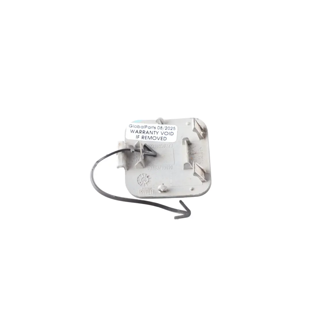 Bumper Towing Hook Cover Cap Tanzanite Blue - 359 to Mercedes W221 Rear with Part number A2218850323 Mercedes W221 Rear Bumper Towing Hook Cover Cap Tanzanite Blue - 359 - SKU A2218850323-TB - Part number A2218850323