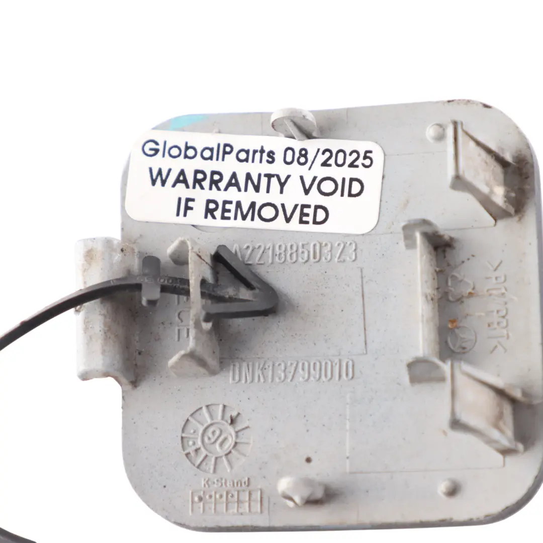 Mercedes W221 Rear Bumper Towing Hook Cover Cap Tanzanite Blue - 359 - SKU A2218850323-TB - Part number A2218850323