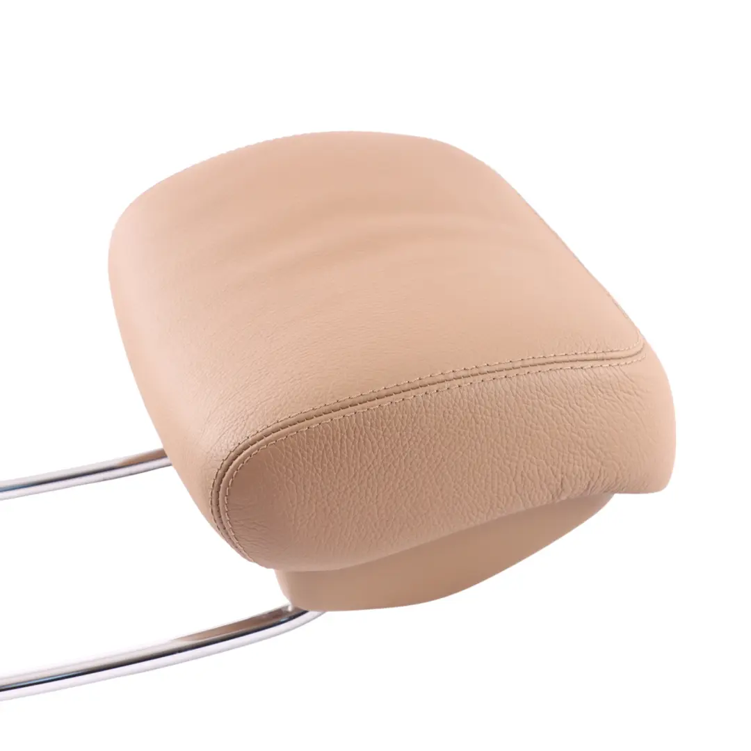 Mercedes W221 Front Seat Headrest Left Right N/O/S Leather Bronze - SKU A2219700750 - Part number A2219700750
