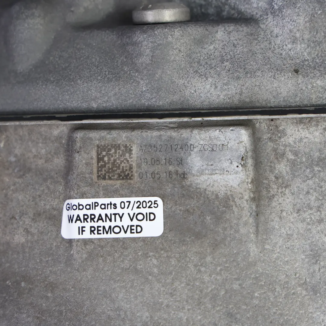 SL400 Caja Cambios Automática 725018 725.018 GARANTÍA para Mercedes R231 con número de pieza A2312707201 Mercedes R231 SL400 Caja Cambios Automática 725018 725.018 GARANTÍA - SKU A2312707201 - Número de pieza A2312707201