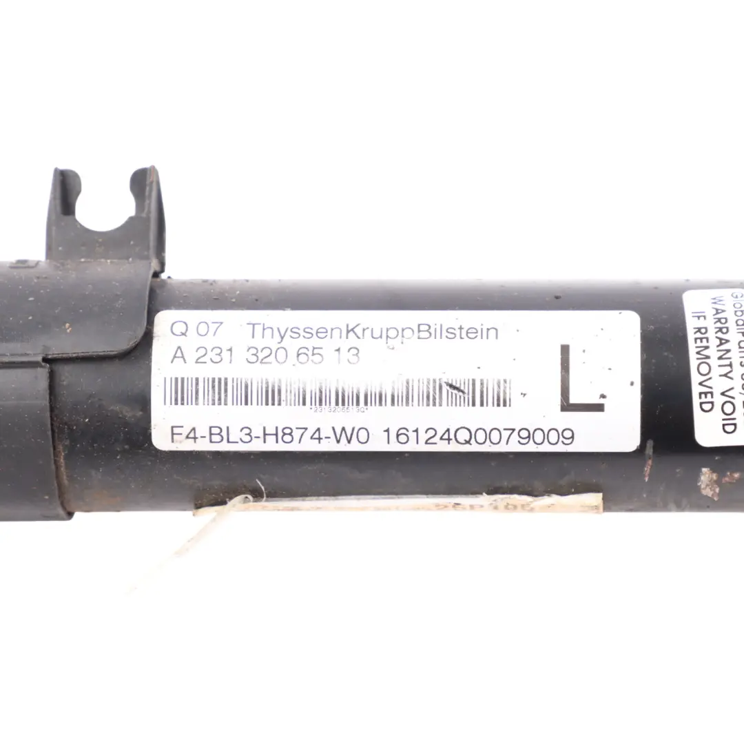 Strut Suspension Shock Absorber Front Left N/S to Mercedes R231 Spring with Part number A2313206513 Mercedes R231 Spring Strut Suspension Shock Absorber Front Left N/S - SKU A2313206513 - Part number A2313206513