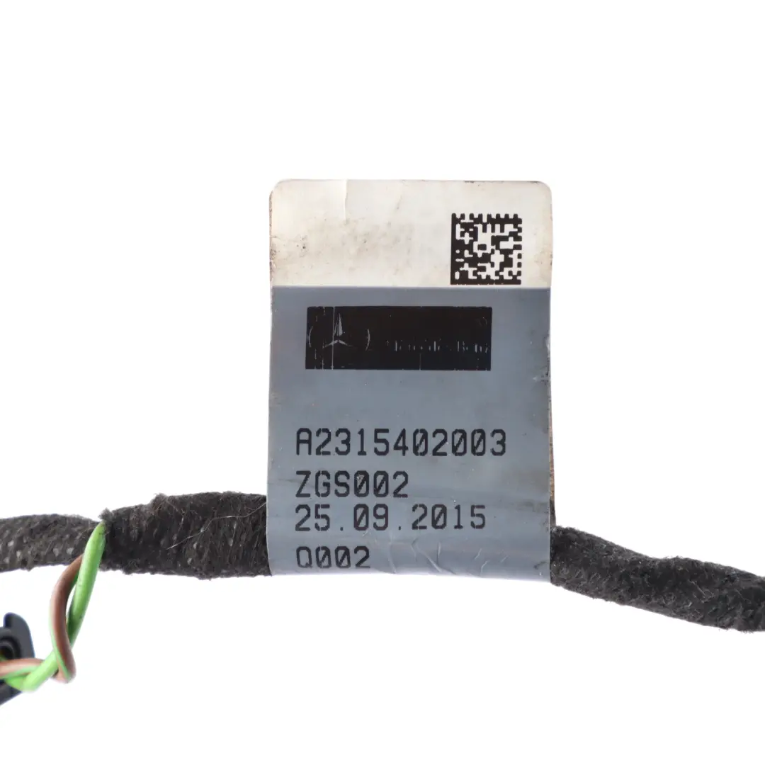 Sound Generator Module Cable Loom Wire to Mercedes SL R231 with Part number A2315402003 Mercedes SL R231 Sound Generator Module Cable Loom Wire - SKU A2315402003 - Part number A2315402003