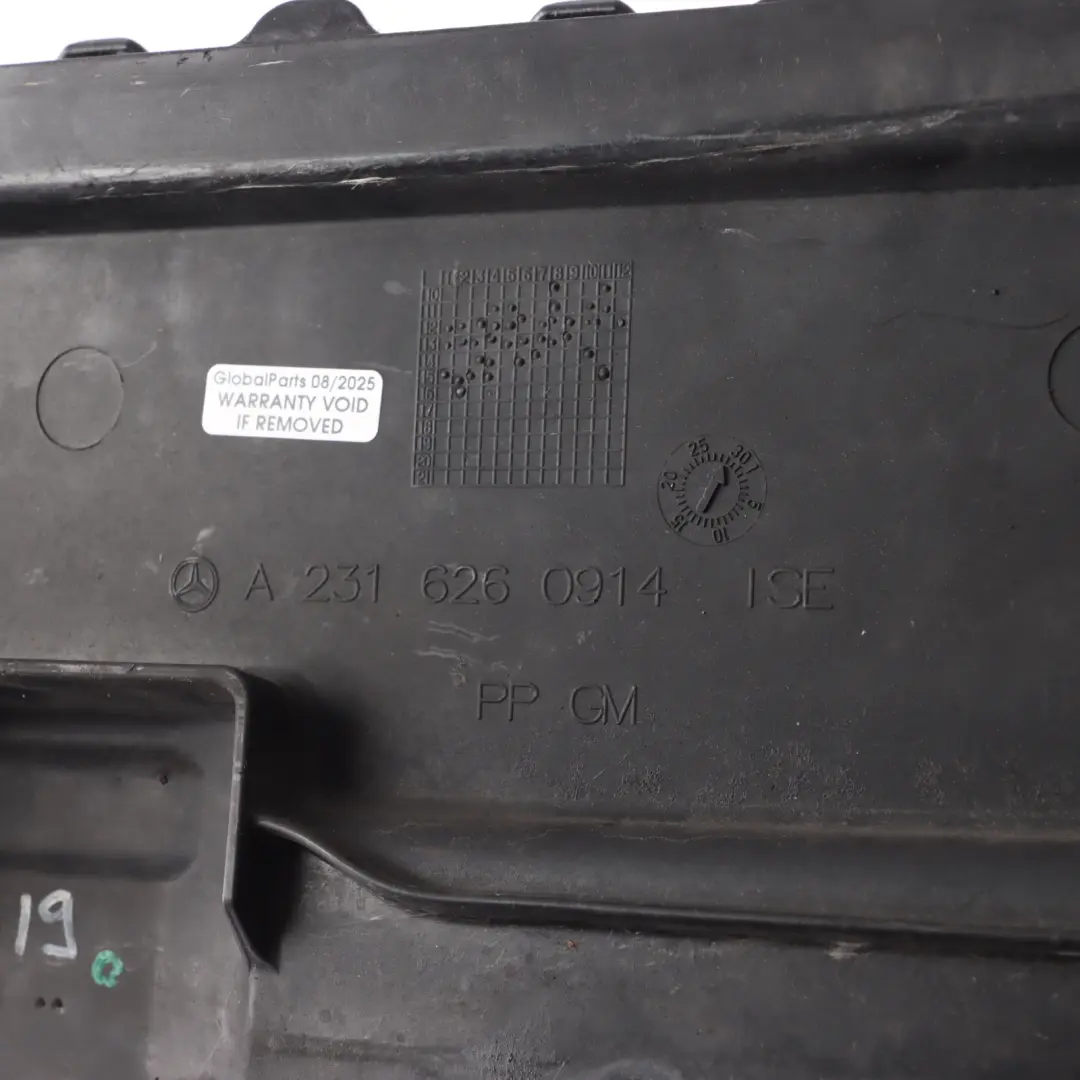 Radiator Fan Shroud Upper Cover Bracket Trim to Mercedes SLK R231 with Part number A2316260914 Mercedes SLK R231 Radiator Fan Shroud Upper Cover Bracket Trim - SKU A2316260914 - Part number A2316260914