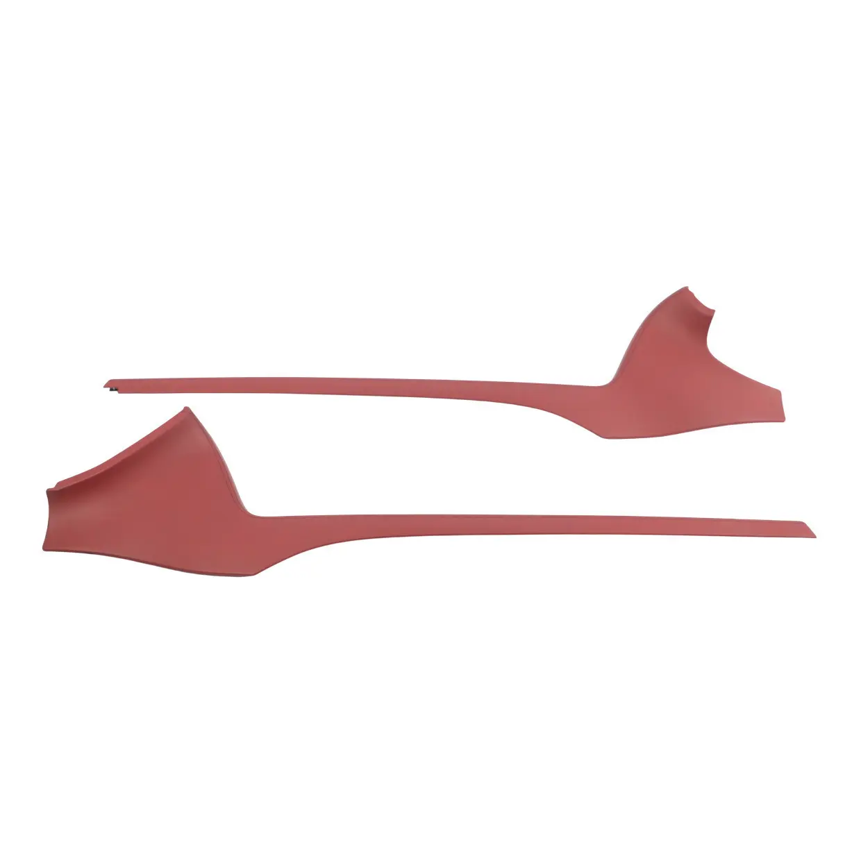 Mercedes SL R231 Centre Consoler Trim Finisher Cover Red Leather Set A2316801507