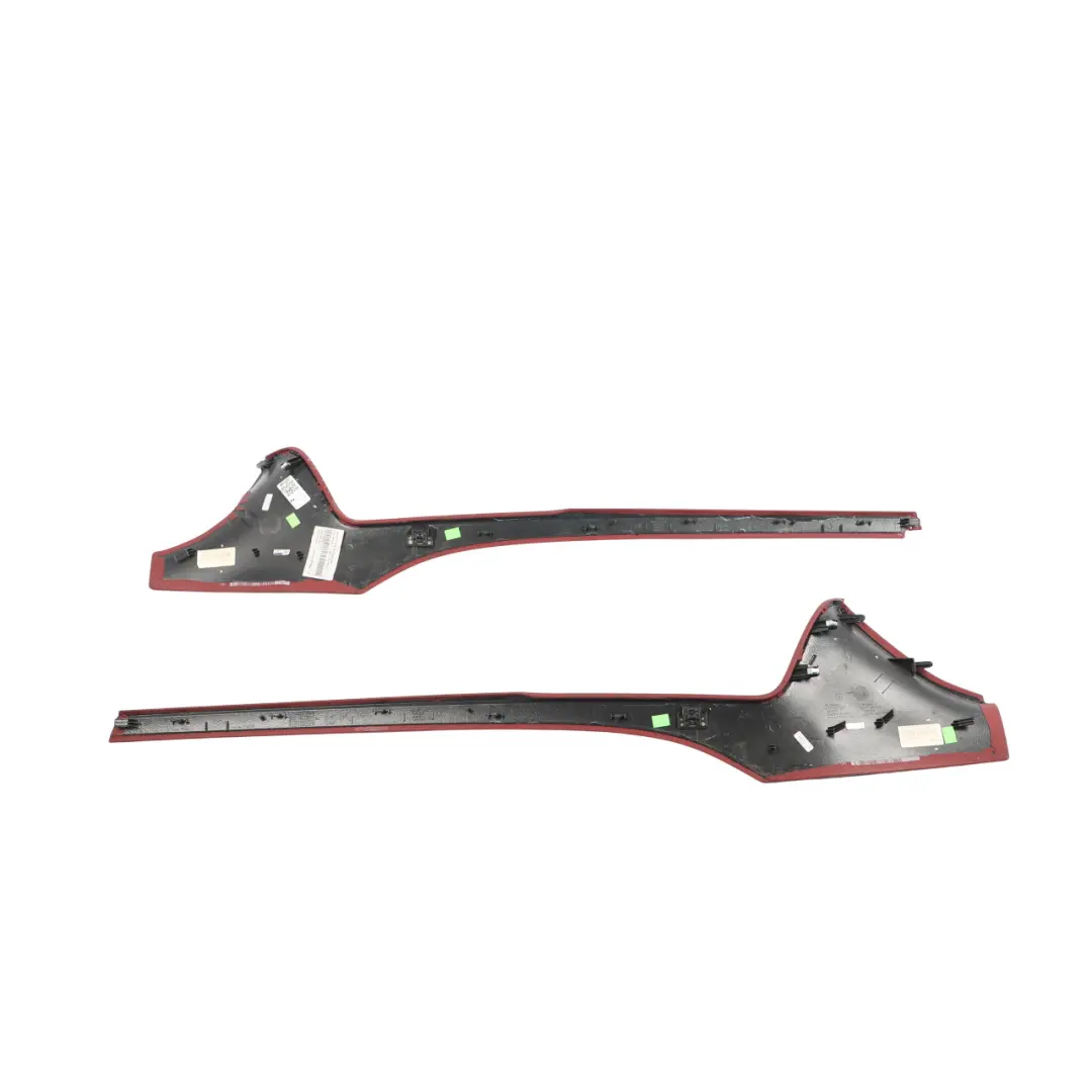 Mercedes SL R231 Centre Consoler Trim Finisher Cover Red Leather Set - SKU A2316801507 - Part number A2316801507