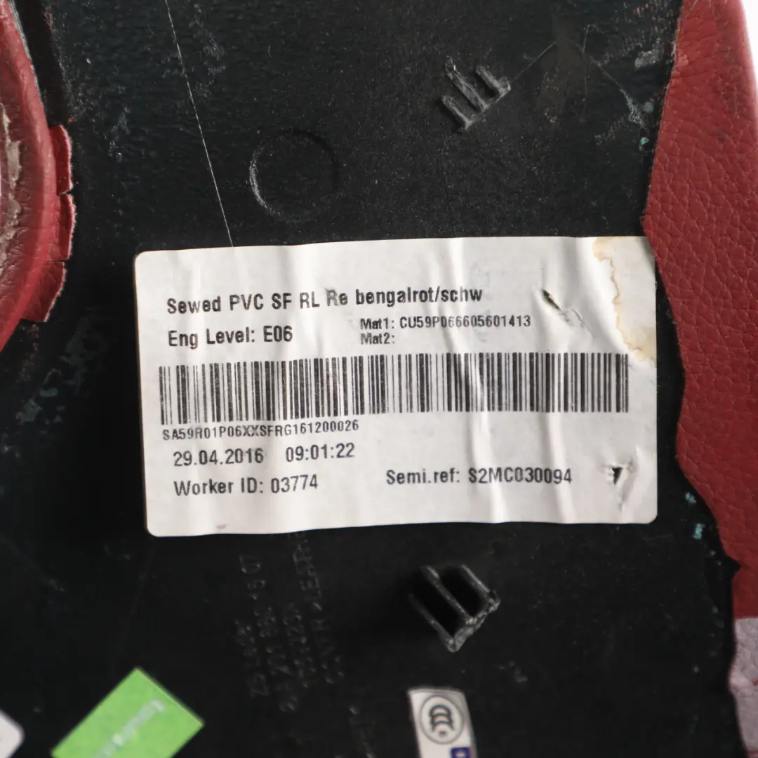 Centre Consoler Trim Finisher Cover Red Leather Set to Mercedes SL R231 with Part number A2316801507 Mercedes SL R231 Centre Consoler Trim Finisher Cover Red Leather Set - SKU A2316801507 - Part number A2316801507