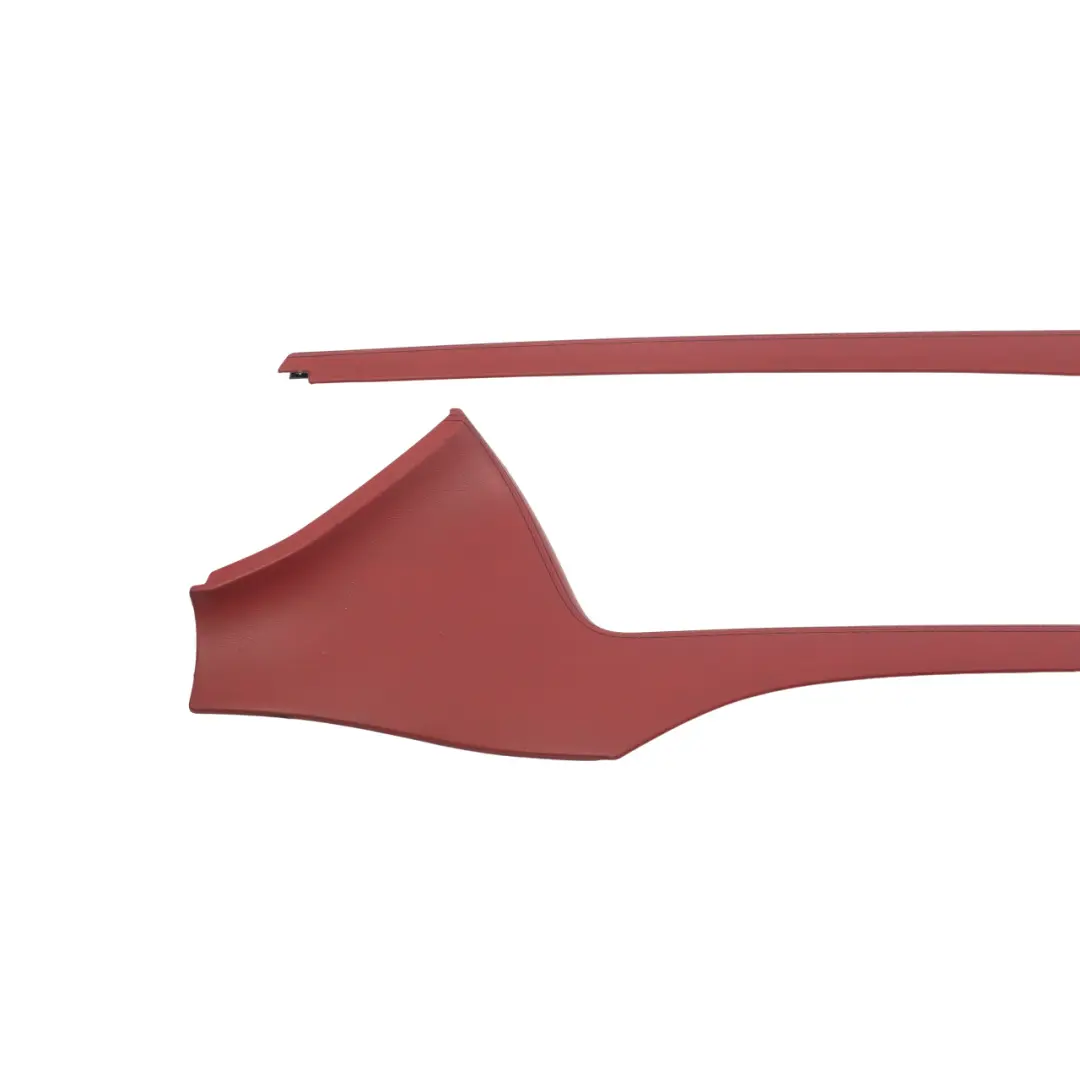 Mercedes SL R231 Centre Consoler Trim Finisher Cover Red Leather Set - SKU A2316801507 - Part number A2316801507