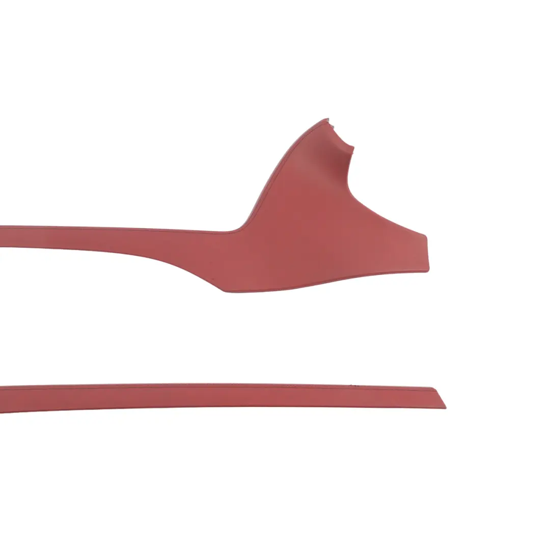 Mercedes SL R231 Centre Consoler Trim Finisher Cover Red Leather Set - SKU A2316801507 - Part number A2316801507