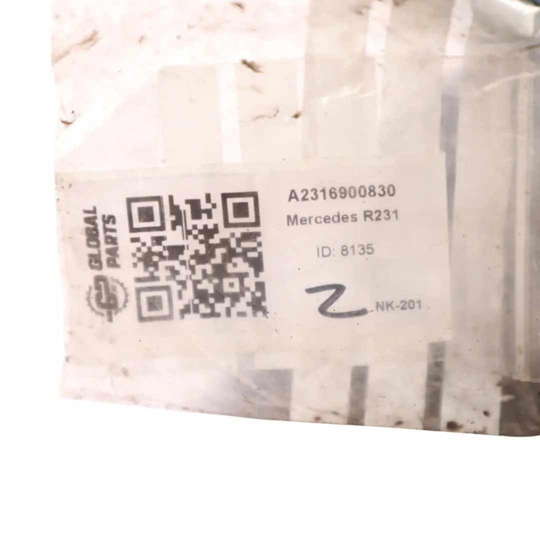 Mercedes R231 Rear Wheel Arch Cover Housing Right O/S - SKU A2316900830 - Part number A2316900830