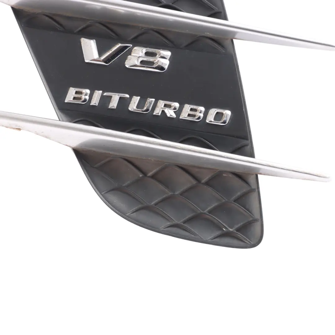 SL63 AMG R231 V8 Fender Moulding Emblem Front Right O/S to Mercedes with Part number A2316903300 Mercedes SL63 AMG R231 V8 Fender Moulding Emblem Front Right O/S - SKU A2316903300 - Part number A2316903300