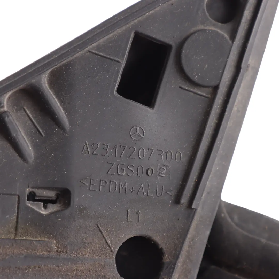 Door Window Inner Seal Gasket Rail Left N/S to Mercedes SL R231 with Part number A2317207300 Mercedes SL R231 Door Window Inner Seal Gasket Rail Left N/S - SKU A2317207300 - Part number A2317207300