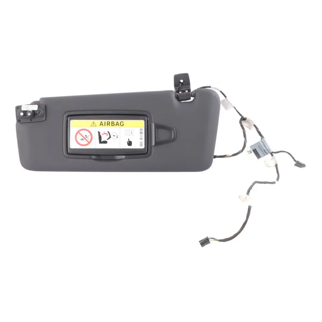 Sun Visor Left N/S Shade Mirror Black to Mercedes SL R231 Roadster with Part number A2318100310 Mercedes SL R231 Roadster Sun Visor Left N/S Shade Mirror Black - SKU A2318100310-1 - Part number A2318100310