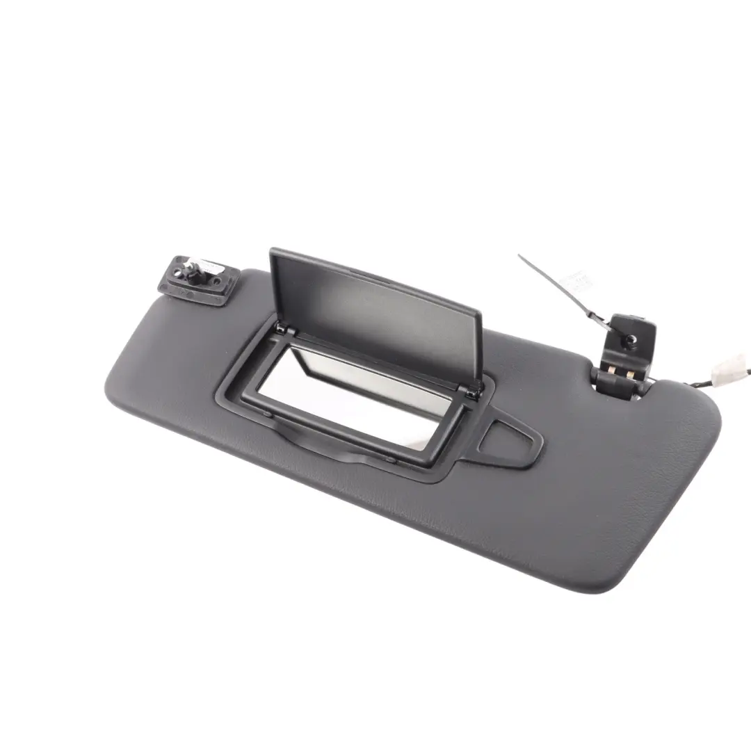 Sun Visor Left N/S Shade Mirror Black to Mercedes SL R231 Roadster with Part number A2318100310 Mercedes SL R231 Roadster Sun Visor Left N/S Shade Mirror Black - SKU A2318100310-1 - Part number A2318100310