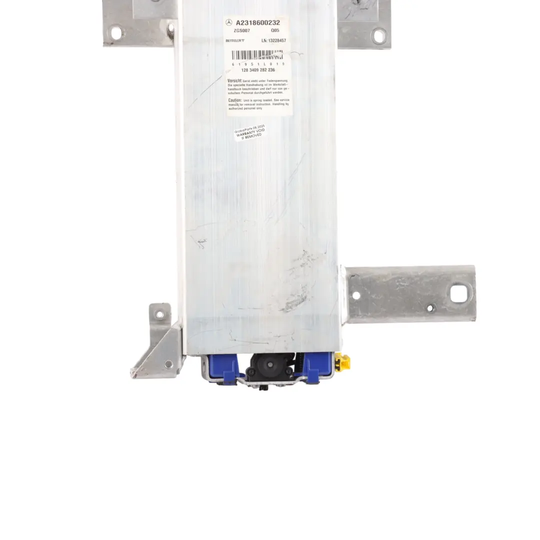 Roof Roll Over Bar Support Right O/S to Mercedes R231 with Part number A2318600232 Mercedes R231 Roof Roll Over Bar Support Right O/S - SKU A2318600232 - Part number A2318600232