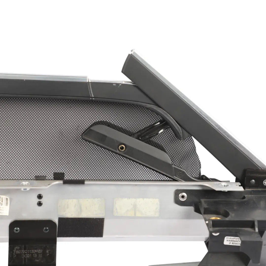 SL63 R231 Convertible Draft Stop Wind Deflector Fabric to Mercedes with Part number A2318600800 Mercedes SL63 R231 Convertible Draft Stop Wind Deflector Fabric - SKU A2318600800 - Part number A2318600800