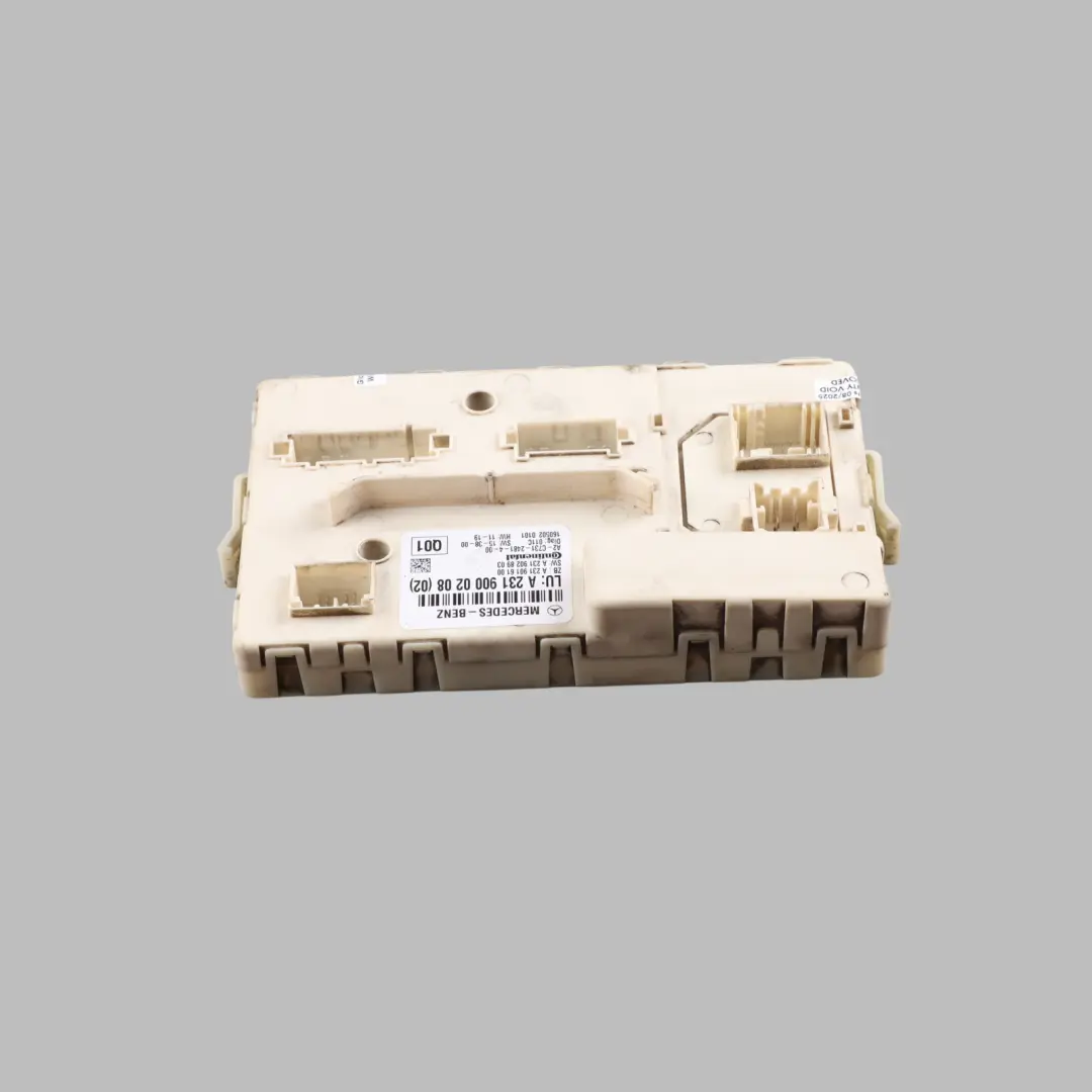 Folding Roof Module Control Unit ECU to Mercedes SL R231 Vario with Part number A2319000208 Mercedes SL R231 Vario Folding Roof Module Control Unit ECU - SKU A2319000208 - Part number A2319000208