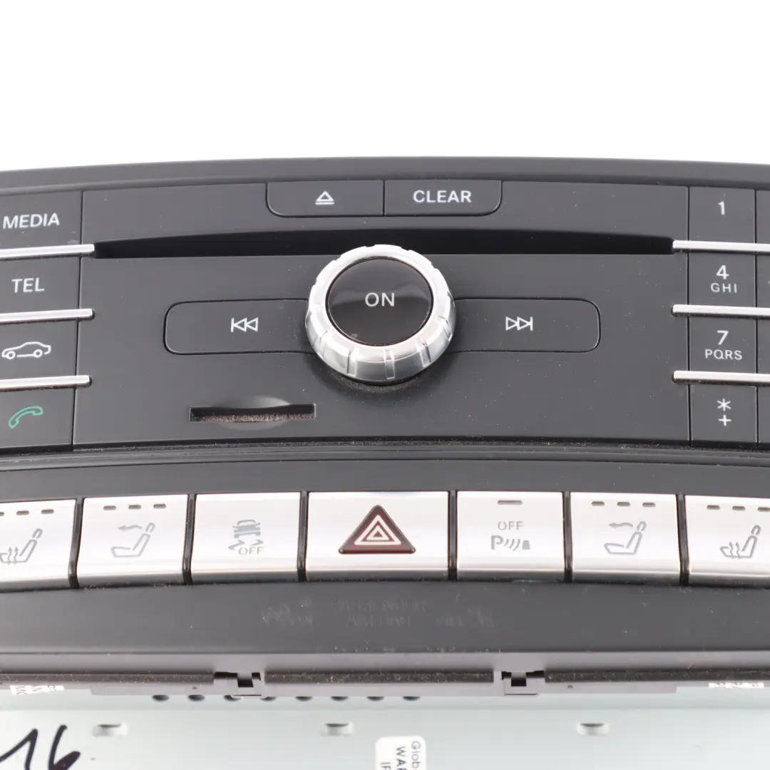 Radio Sat Nav Seat ESP Control Panel Head Unit A1769022301 to Mercedes R231 with Part number A2319000808 Mercedes R231 Radio Sat Nav Seat ESP Control Panel Head Unit A1769022301 - SKU A2319000808 - Part number A2319000808