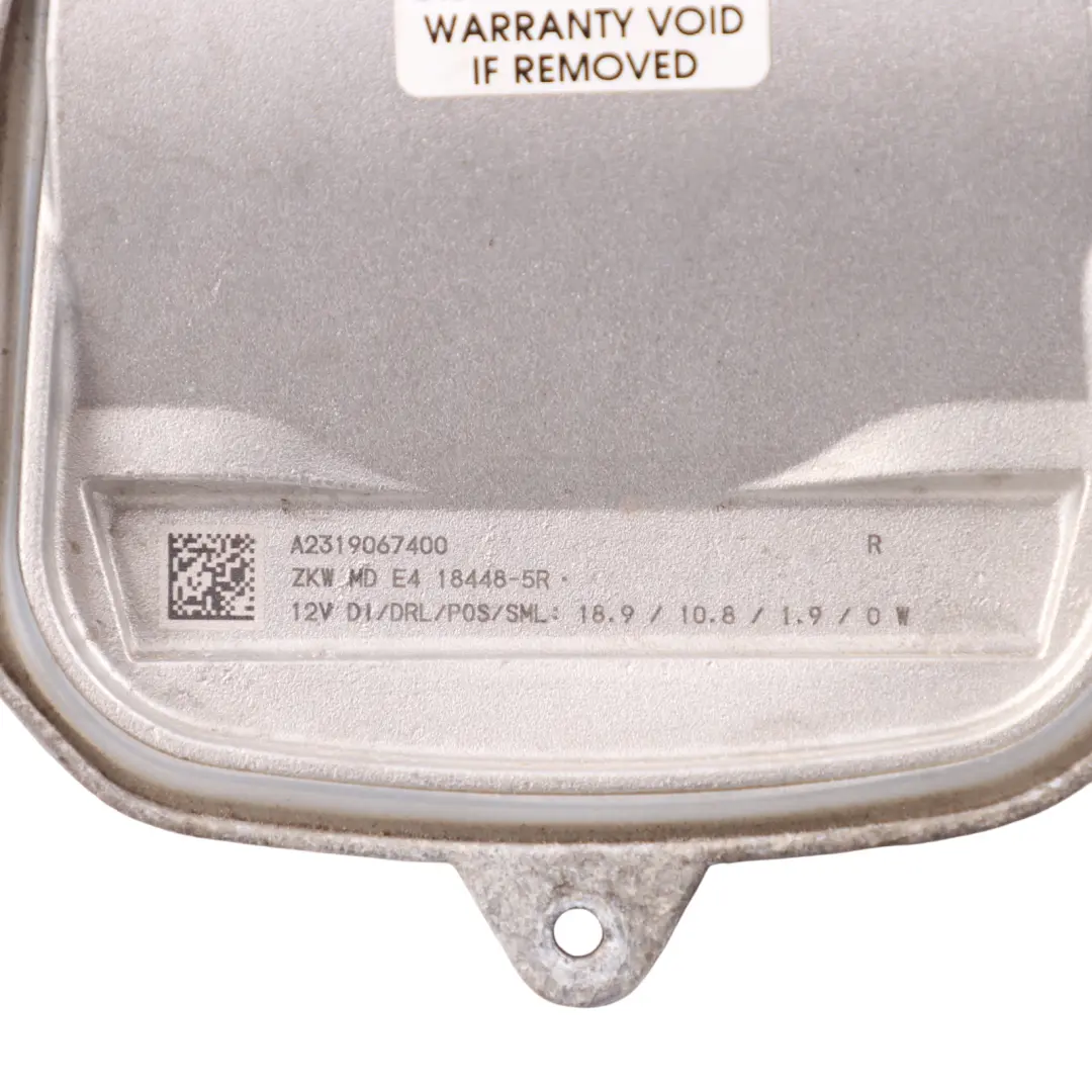 Mercedes R231 Headlight LED Control Module Headlamp Unit - SKU A2319067400 - Part number A2319067400