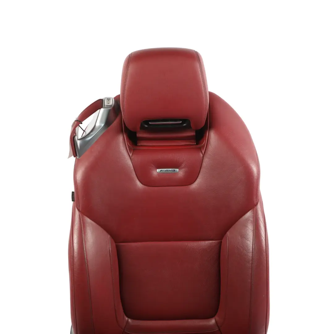 Fotel Przedni Prawy Przód Grzany Czerwona Skóra AMG do Mercedes SL R231 o numerze A2319109000 Mercedes SL R231 Fotel Przedni Prawy Przód Grzany Czerwona Skóra AMG - SKU A2319109000-1 - Numer Części A2319109000