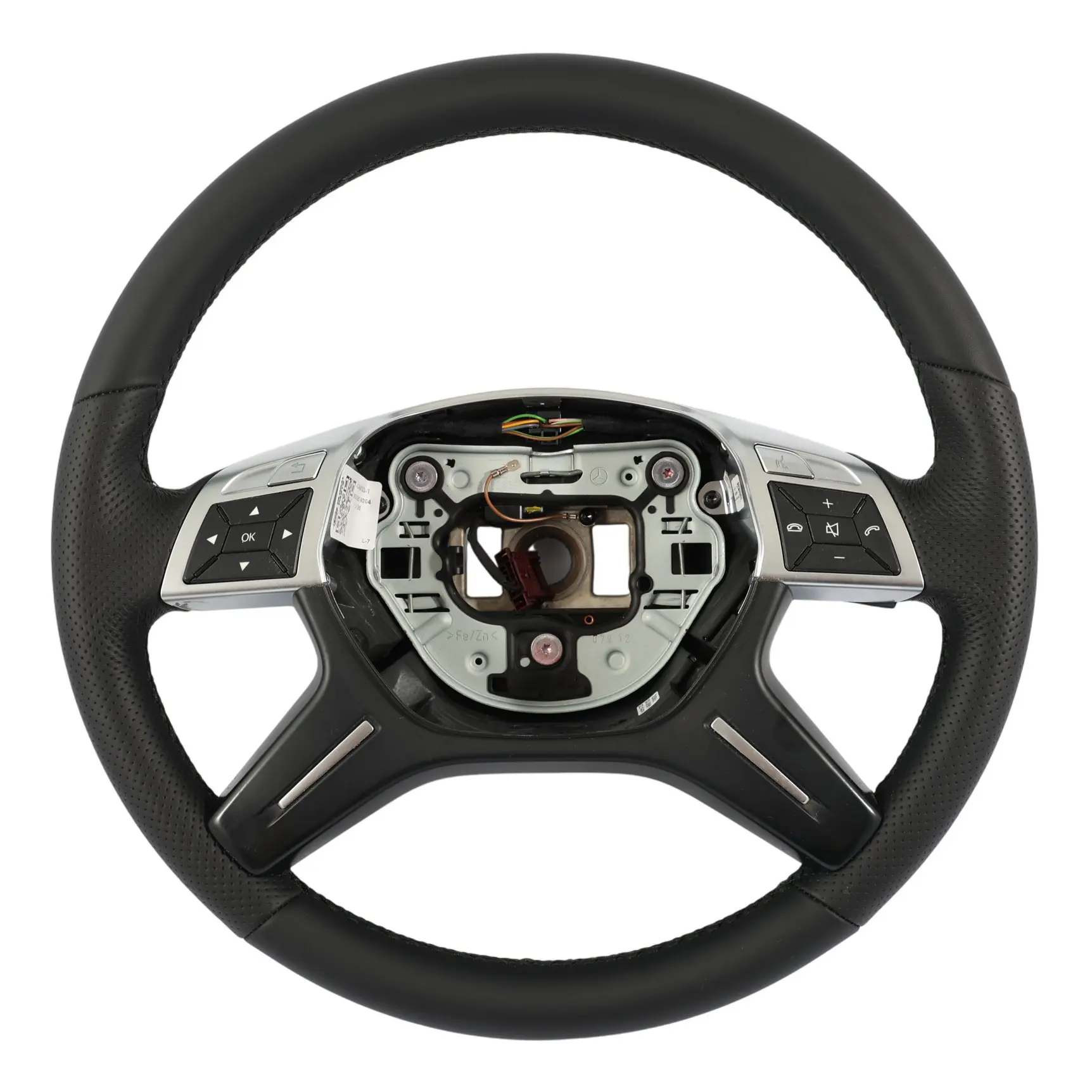 Mercedes W204 NUEVO volante de cuero negro multifunción A2464601503