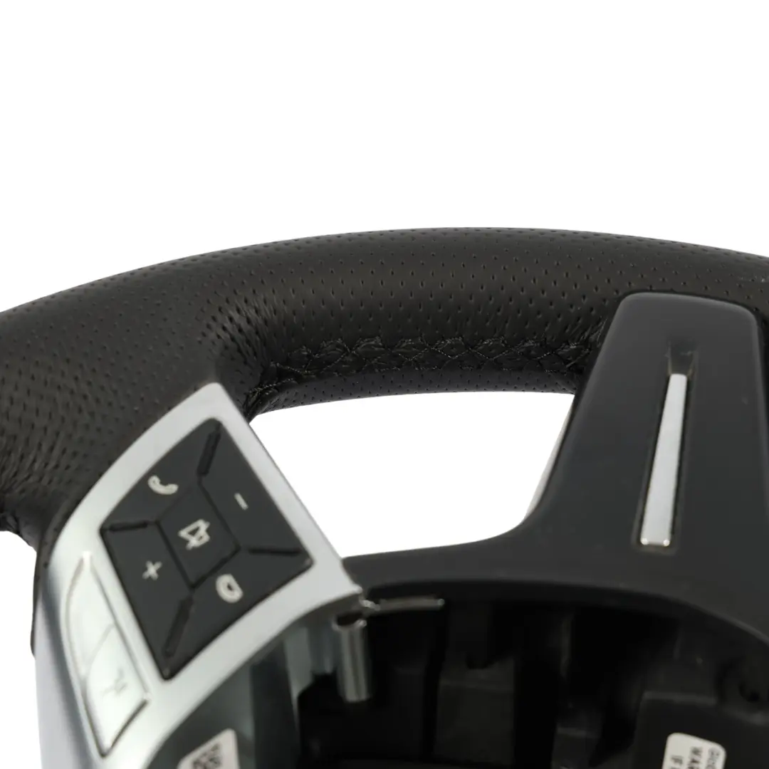 Mercedes W204 NEW Black Leather Steering Wheel Multifunction - SKU A2464601503-1 - Part number A2464601503