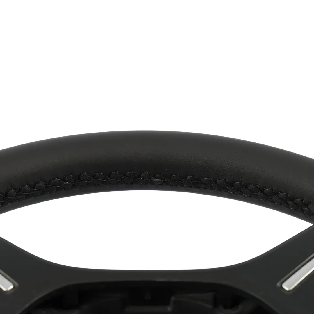 Mercedes W204 NEW Black Leather Steering Wheel Multifunction - SKU A2464601503-1 - Part number A2464601503