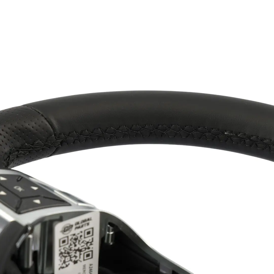 NUEVO volante de cuero negro multifunción para Mercedes W204 con número de pieza A2464601503 Mercedes W204 NUEVO volante de cuero negro multifunción - SKU A2464601503-1 - Número de pieza A2464601503