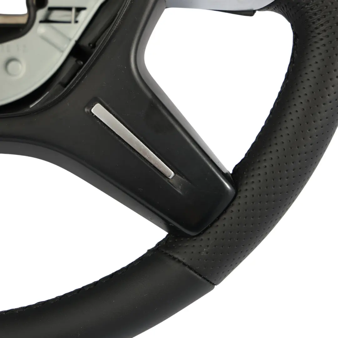 Mercedes W204 NEW Black Leather Steering Wheel Multifunction - SKU A2464601503-1 - Part number A2464601503