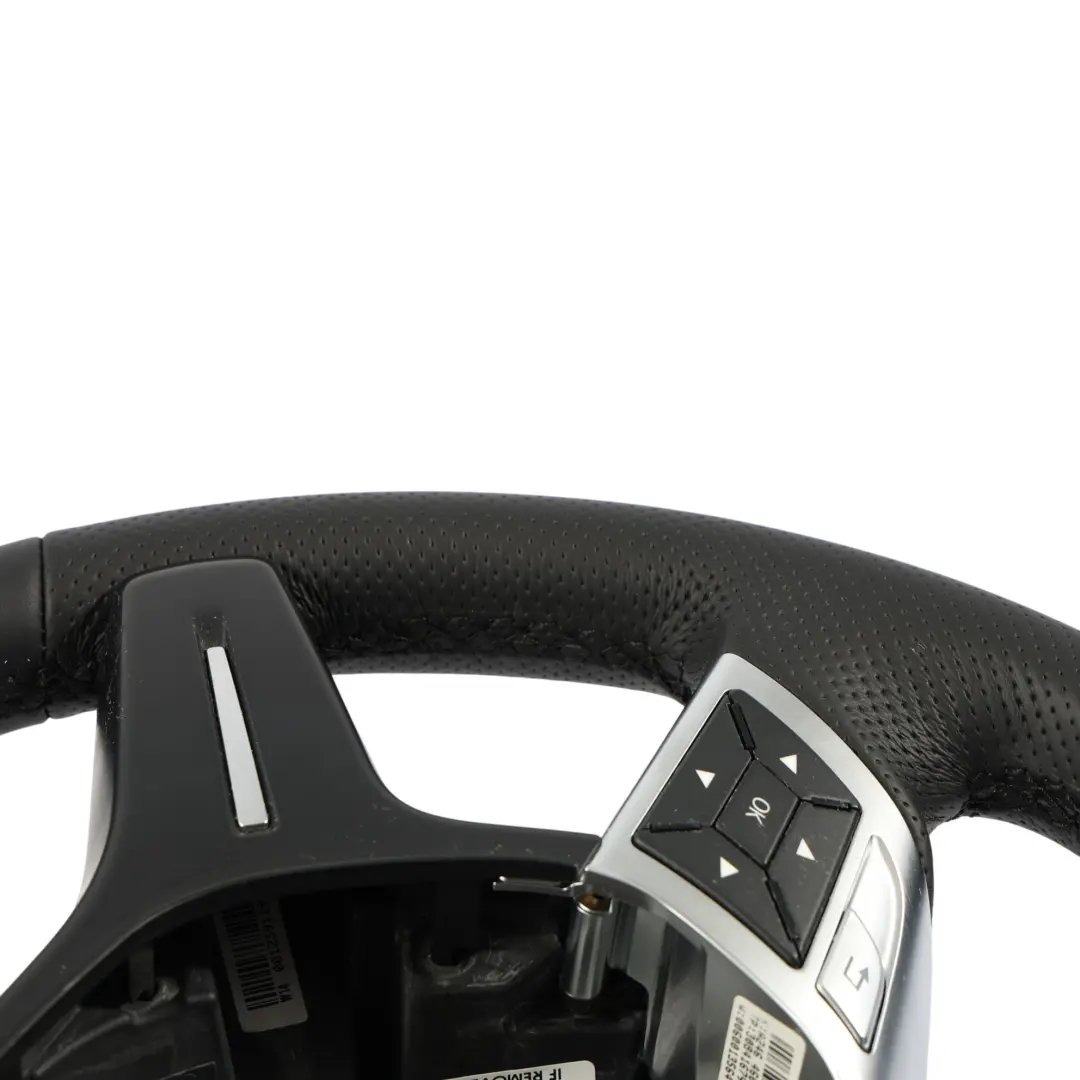 Mercedes W204 NUOVO Volante In Pelle Nera Multifunzione - SKU A2464605203-1 - Numero di parte A2464605203