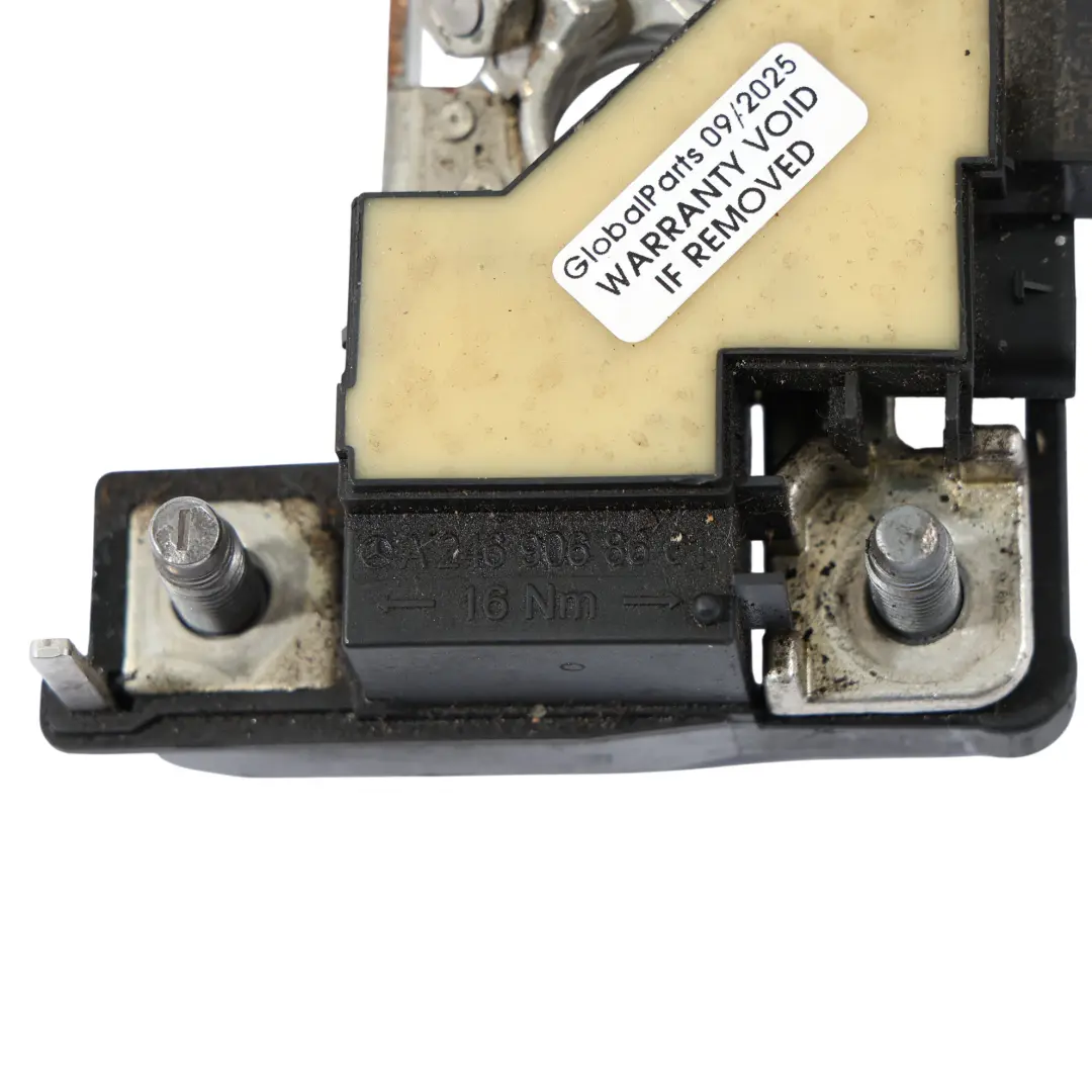 Bornier De Jonction De Batterie Pôle Positif pour Mercedes W176 W246 à propos du numéro de pièce A2469068601 Mercedes W176 W246 Bornier De Jonction De Batterie Pôle Positif - SKU A2469068601-1 - Numéro de pièce A2469068601