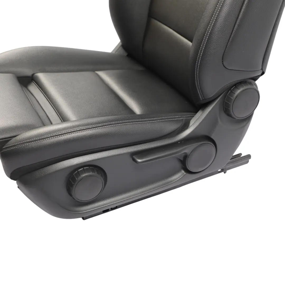 Front Left N/S Interior Heated Imitation Leather Black to Mercedes W176 Seat with Part number A2469105702 Mercedes W176 Seat Front Left N/S Interior Heated Imitation Leather Black - SKU A2469105702-8 - Part number A2469105702