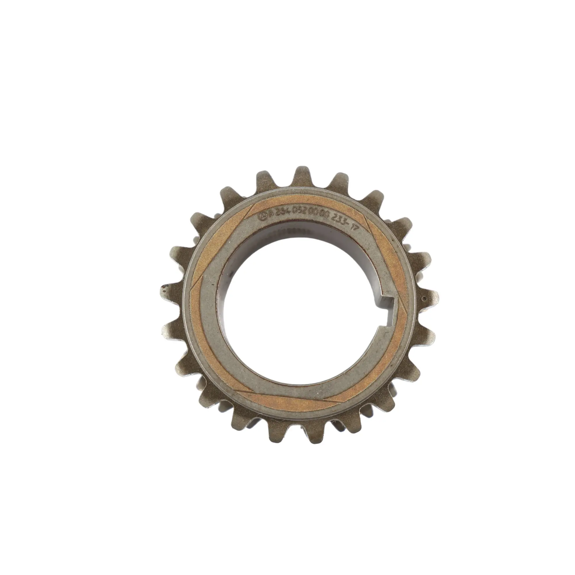 Mercedes W176 C117 Kurbelwellengetriebe Motorposition Kettenrad M270 A2640520000