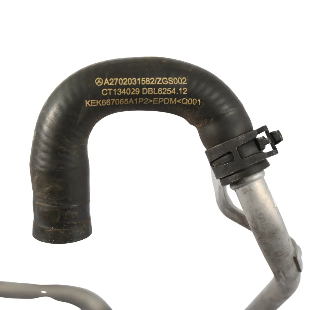 Acqua Raffreddamento Tubo Flessibile Linea 1.6 Benzina A2702031582 per Mercedes W176 con numero di parte A2702002400 Mercedes W176 Acqua Raffreddamento Tubo Flessibile Linea 1.6 Benzina A2702031582 - SKU A2702002400 - Numero di parte A2702002400